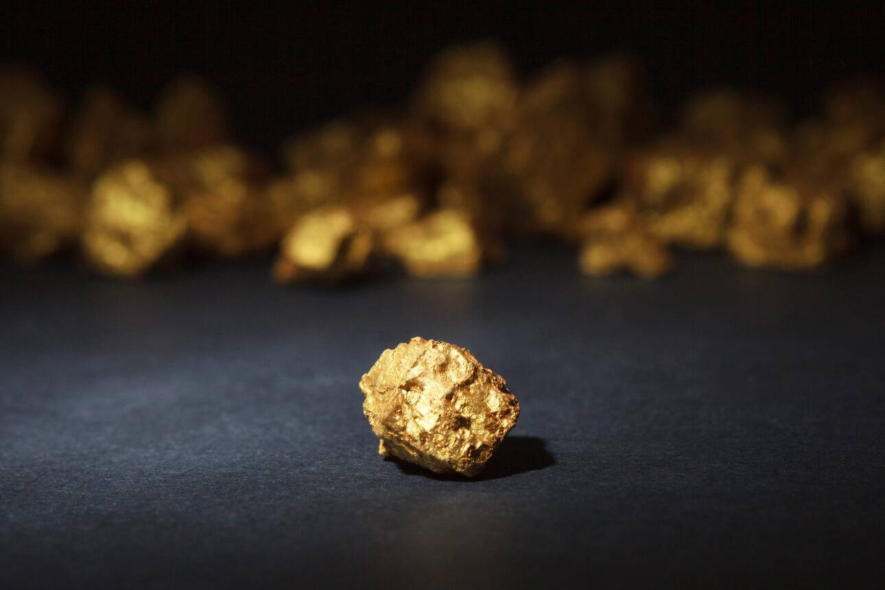 Ein Goldnugget