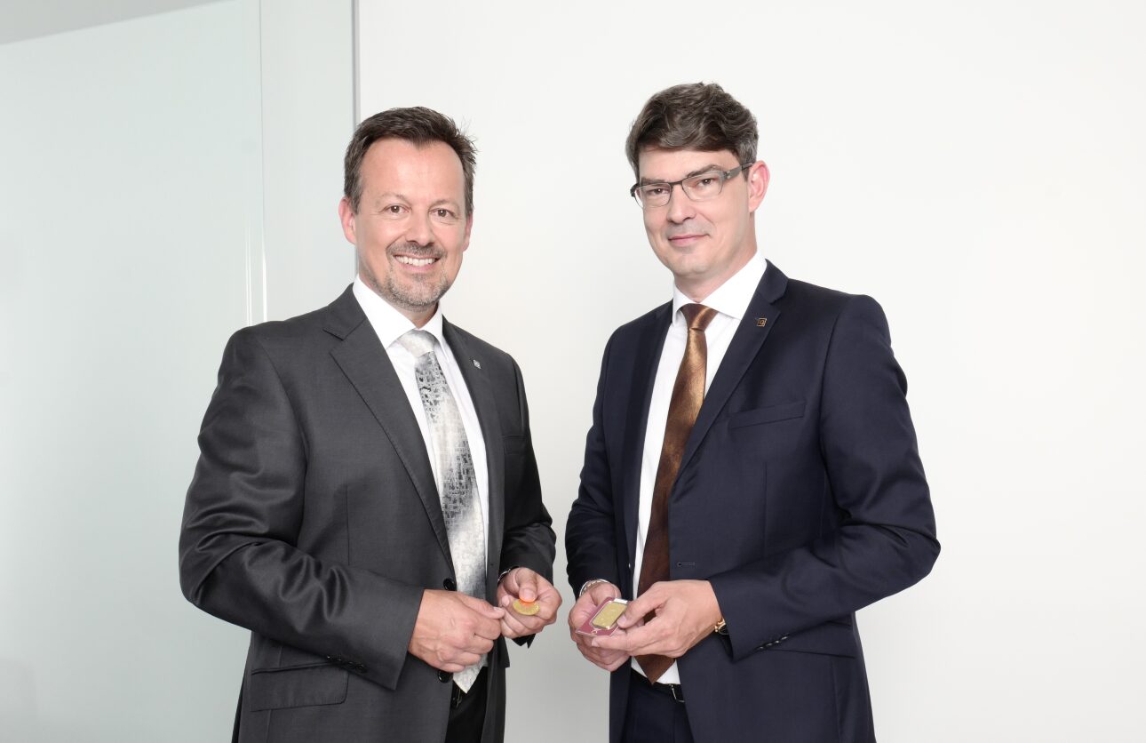 Gruppenbild von Peter Hofer und Claus Eiblhuber.